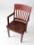 American Antique Wooden Library Chair For Sale - Image 3 of 12