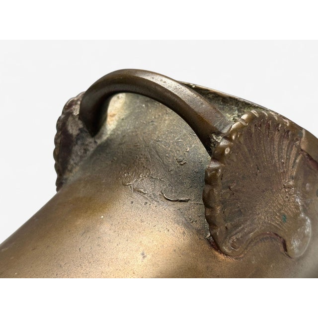 Edo Period, Bronze Japanese Samurai Stirrups, Japan, 18th C. For Sale - Image 10 of 12