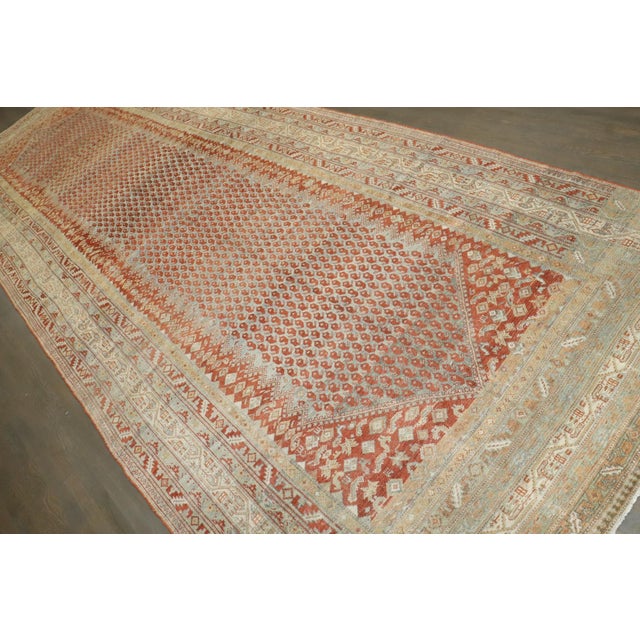 Antique Saraband Corridor Rug rug no.j4533 For Sale - Image 4 of 10