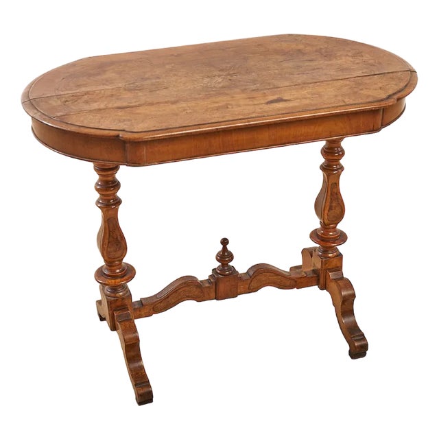 Vintage Venetian Walnut Table For Sale