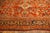 1890s Traditional Red Bold Tribal Geometric Antique Persian Sultanabad Wool Rug For Sale In New York - Image 6 of 10