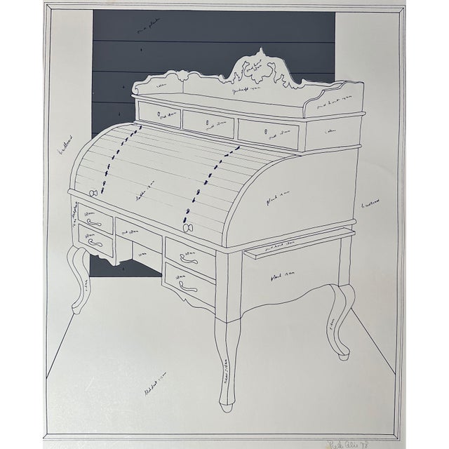 Pieter Celie, Untitled, 1960s, Screen Print on Paper, Framed For Sale - Image 3 of 13