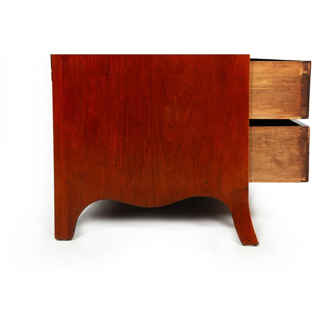 Rare American Federal Mahogany Cylinder Desk, Baltimore or Annapolis Ca. 1800 For Sale - Image 10 of 18
