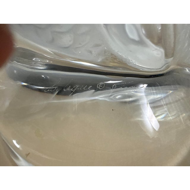 Lalique Double Fish Sculpture For Sale In Austin - Image 6 of 6