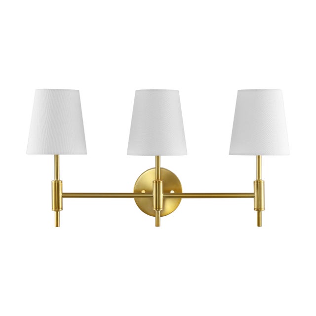 Elevate your space with the Darya wall sconce, a stunning blend of modern design and classic charm. This exquisite...