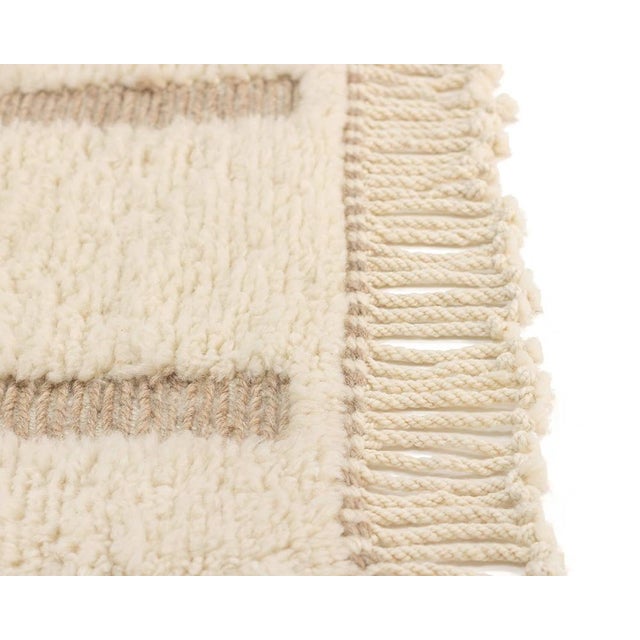 Hand-Knotted Wool Premium Rug by Azele Studio For Sale - Image 6 of 10