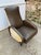 Set of Reclining Lounge Chair with Ottoman in Faux Leather, 1950s For Sale - Image 16 of 16