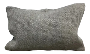Handmade Vintage Beige Hemp Pillow Cover