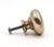 Mid 20th Century Mid 20th Century Pair of Classic 1.125 In. Polished Brass Drawer Cabinet Knobs For Sale - Image 5 of 5