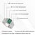 Mid Century Style Bezel Set 2.74 Ct Natural Emerald & Diamond Unisex Signet Ring Size 8 For Sale - Image 11 of 15