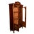 Wood Antique French Empire Mahogany Ormolu Bookcase Bibliotheque Display Cabinet 1810 For Sale - Image 7 of 16