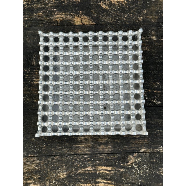 Chromed Aluminum Ashtray, 1990s For Sale - Image 4 of 8