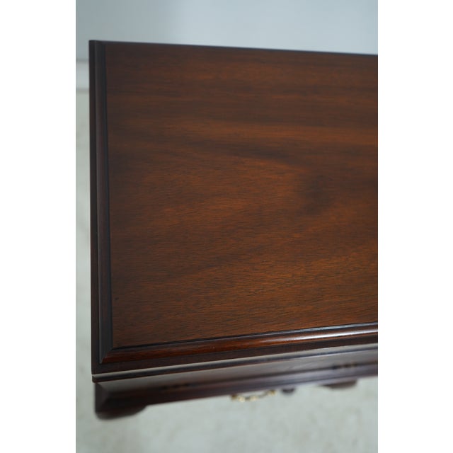 Henkel Harris Mahogany Fall Front Silver Chest For Sale - Image 13 of 18