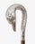 Antique Sterling Silver Swan Walking Stick Cane, 1890s For Sale - Image 10 of 14