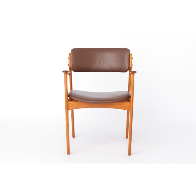 Erik Buch Mid-Century Danish Model 49 Armchairs in Teak by Erik Buch, 1960s, Set of 2 For Sale - Image 4 of 10