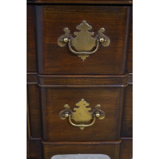 Pennsylvania House Blockfront Cherry Lowboy For Sale - Image 10 of 12