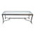 Carole Gratale Inc. Wrought Iron Coffee Table For Sale