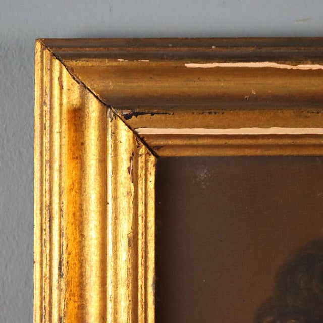 Central European School, Portrait of a Nobleman, 19th Century, Oil on Hardboard, Framed For Sale - Image 6 of 9