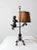 Vintage Wrought Iron Poodle Lamp For Sale - Image 9 of 13