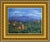 Blue Santa Fe Landscape, Southwestern Oil Painting For Sale - Image 8 of 9