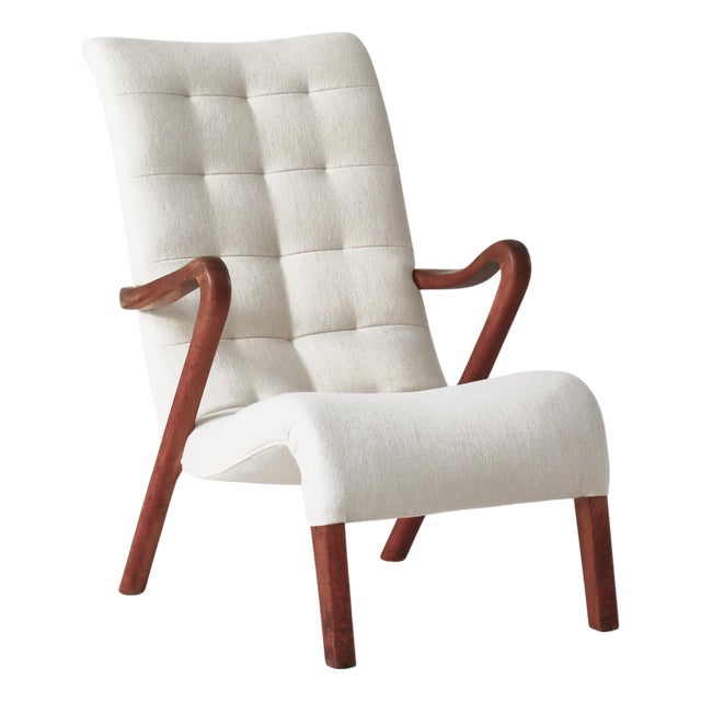 Danish Modern Model No.56 Lounge Chair attributed to Slagelse Møbelværk, 1940s For Sale