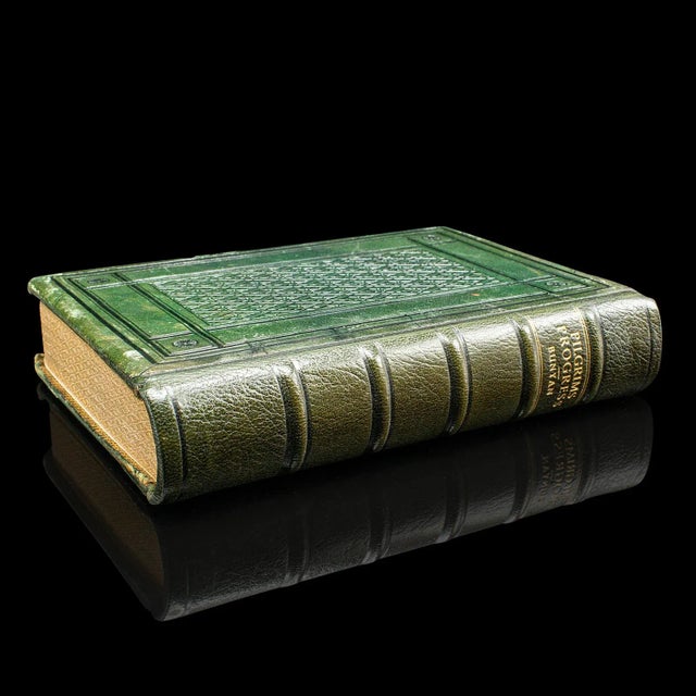 This is an antique book 'The Pilgrim's Progress' by John Bunyan. An English, bound and illustrated novel, dating to the...