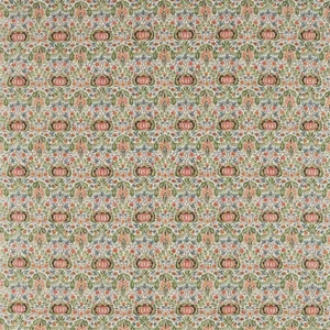 Morris & Co Little Chintz Fabric in Olive/Ochre