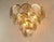 Five-Tier Glass Chandelier from Vistosi, 1970s For Sale - Image 6 of 11