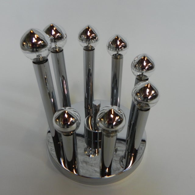 Eight-Light Ceiling Lamp from Sciolari, 1970s For Sale - Image 17 of 18