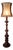 Wooden Floor Lamp with Bladder Shade For Sale
