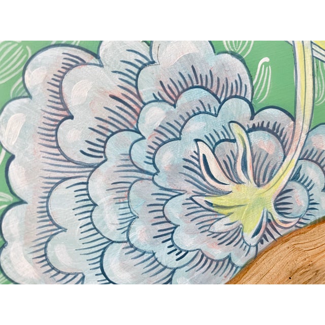 Original art for parrot and bird lovers! “Happily Feather After” is a painting of a salmon crested cockatoo done in a...