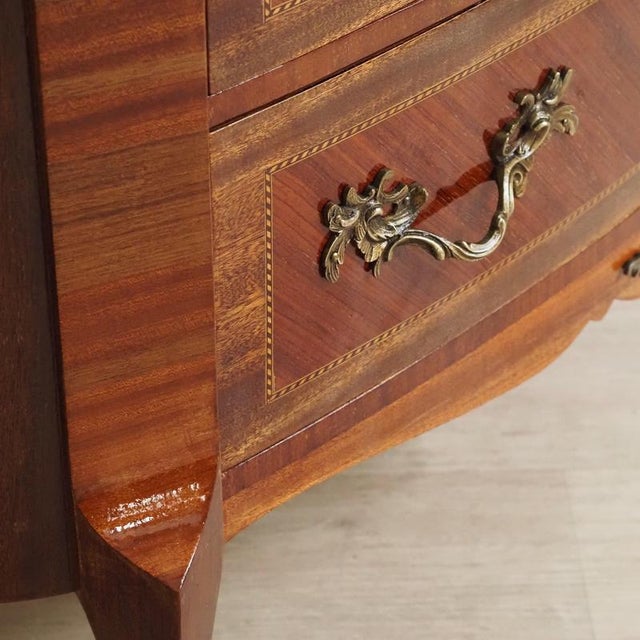 Antique French Chest of Drawers with Marble Top, 1800s For Sale - Image 9 of 17