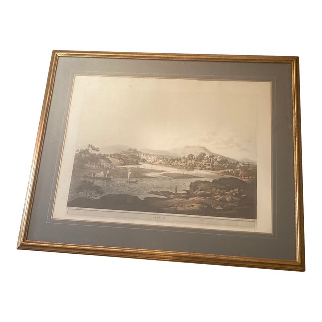1809 Antique Henry Salt "Poonah" Aquatint With Gallery Provenance For Sale
