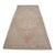 Vintage Handwoven Oushak With Large Central Medallion For Sale