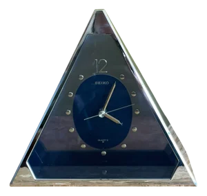 Pyramid Quartz Clock by Seiko, Japan, 1980s