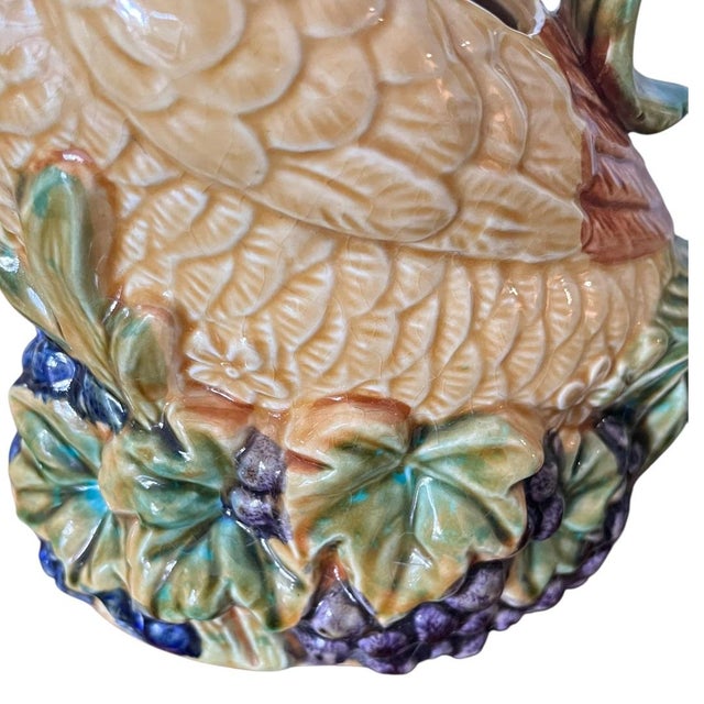 Vintage Duck Watering Can Decorative Piece Ceramic Bird Farmhouse For Sale In Miami - Image 6 of 8