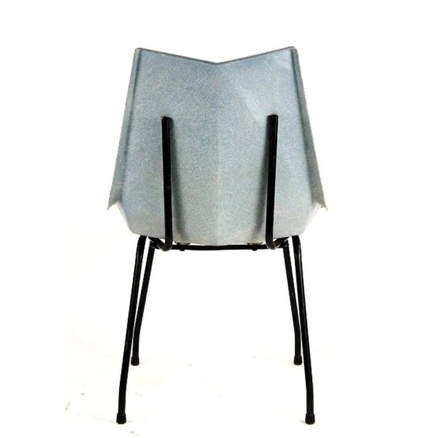 Mid-Century Modern Fiberglass Origami Chair by Paul McCobb For Sale - Image 3 of 7