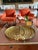 Hollywood Regency Monumental Braided Brass Tray / Centerpiece, Italy Ca. 1970 For Sale - Image 9 of 9