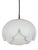 Artichoke Pendant Lamp in Opal Glass from Peill & Putzler, 1974 For Sale
