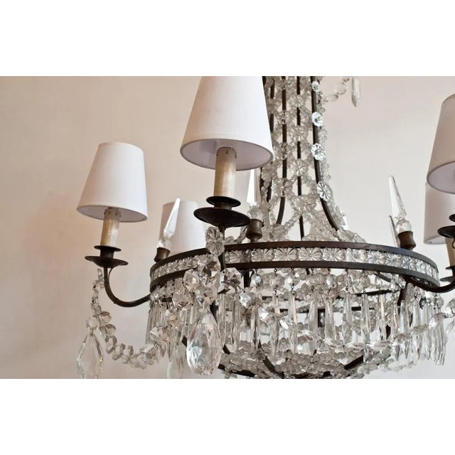 1950s Italian Chandelier, 1950s For Sale - Image 5 of 9