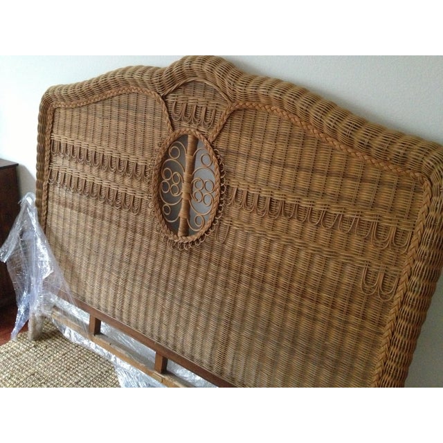 Ralph Lauren Wicker Bed Chairish