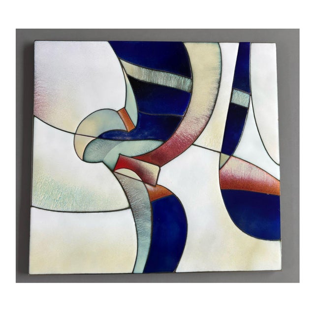 Jan De Valk, Strawinsky, 1991, Ceramic on Enamel For Sale - Image 11 of 11