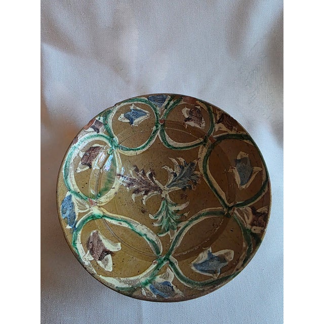 Mexican Mexican Talavera Decorative Bowl For Sale - Image 3 of 6