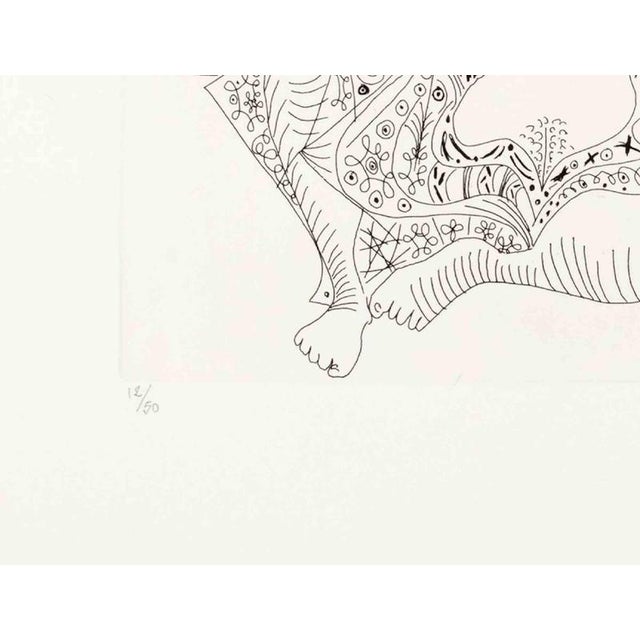 Pablo Picasso, 12 Mai Etching Edition 12/50, 1970s, Etching For Sale - Image 3 of 4