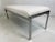 Mid Century Modern Newly Upholstered Chrome Bench After Milo Baughman For Sale - Image 9 of 9
