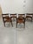 1950s Hans Wegner Dining Set and Chairs for Fritz Hansen, Circa 1950s, Set of 6 For Sale In Los Angeles - Image 6 of 8