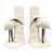 1970's Fitz & Floyd Japanese White Crane Candlesticks With Bamboo Bases – Hollywood Regency / Chinoiserie For Sale