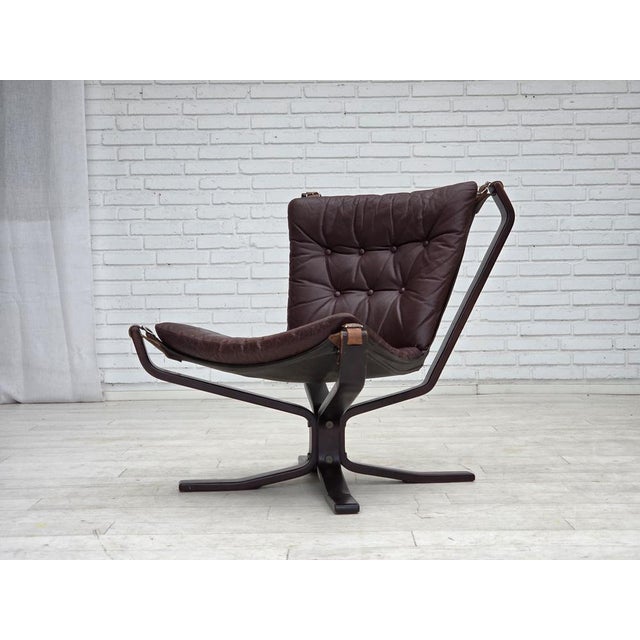 Norwegian Falcon Lounge Chair by Sigurd Ressel for Vatne Møbler, 1970s For Sale - Image 15 of 18
