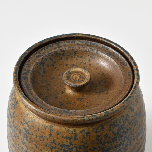 German Studio Pottery Container from Töpferei Schäfer Telgte, 1970s For Sale - Image 9 of 10