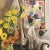 Mid-Century Modern 1960’s Original Interior Still Life Painting With Siamese Cats Hand Made Frame For Sale - Image 3 of 5